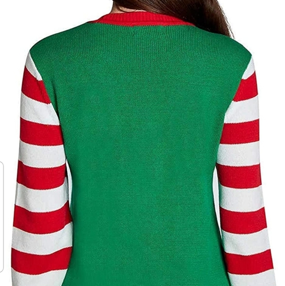 Women’s Christmas Ugly Long Sleeve Crewneck - Picture 3 of 3